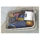 Heavy plastic tub of men