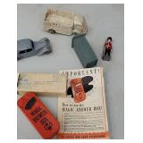 Small group of toys includes magic answer box,