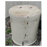 25 gallon pickle crock - cracked - damaged