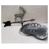 Tractor seat & deer