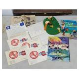 Group of sports-related including 1974 Sox, 1986