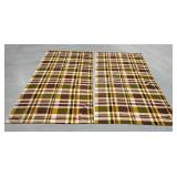 2 large pieces of retro fabric - signed Riegel