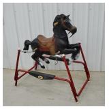 Flexible flyer black spring horse