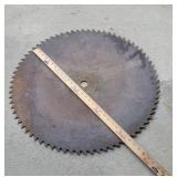 Large saw blade