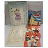 The heritage doll coloring book and 3 paper Doll
