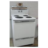 Mid-century general electric apartment size stove
