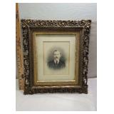 Really nice Victorian frame with portrait photo