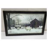 Country print by Billy Jacobs - winter coat