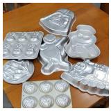 Box of Wilton cake molds