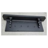vintage architectural Black hall shelf