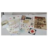 Group of early red Cross related items
