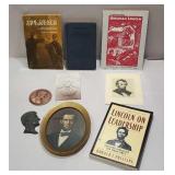 Group of Abraham Lincoln items