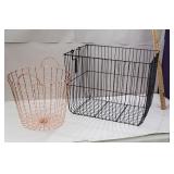 2 wire baskets
