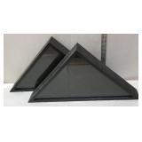2 flag holder shadow boxes