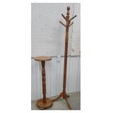 Plant stand and coat rack