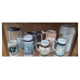 Steins and mugs