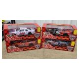 4 NASCAR diecast cars -