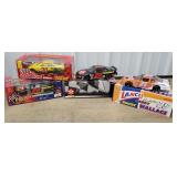 4 NASCAR diecast cars including - Kenny Wallace,