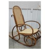 Nice caned seat/back hoop rocker