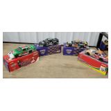 4 NASCAR diecast cars including- Bobby labonte,