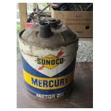 Sunoco motor oil can