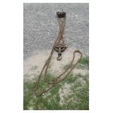 Weston chain hoist