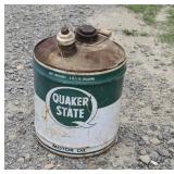 Quaker State can