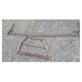 2 man saw and buck saw