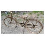 Evans bicycle with spring forks