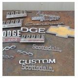 Misc. Vehicle emblems