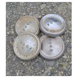 4 Ford hub caps