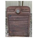 Pines winter front company radiator cover