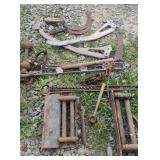 Misc. Tools, rollers, level, clevises, etc