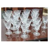 18 Waterford stems -
Stemware