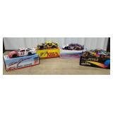 4 NASCAR diecast cars including Steve Park,
