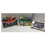 3 NASCAR diecast cars - Dale Jarrett, Rusty