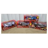 Bottom row of cart 22 - 4 NASCAR diecast cars