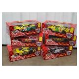 6 NASCAR diecast cars including - Johnny Benson,