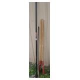 Post hole diggers and 2 bars