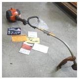 Husqvarna 128cd weedwacker with paperwork