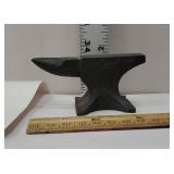 Tiny cast iron anvil
