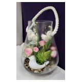 Hanging Glass terrarium