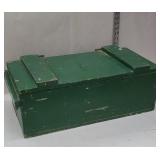 Small green tool box