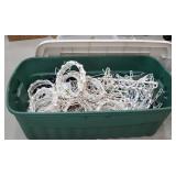 Huge tub of outdoor Christmas lights