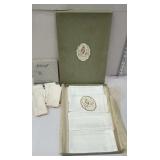 2 original boxes of old linens