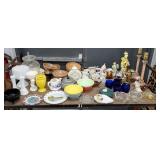 Cart 31 - top room only
Miscellaneous glassware