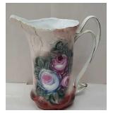 Hand painted Cider pitcher