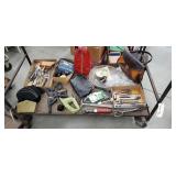 Cart 31 - bottom row only 
Purses, tools, etc