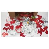 Good size box of cookie cutters
