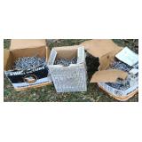 3 boxes of stainless siding nails